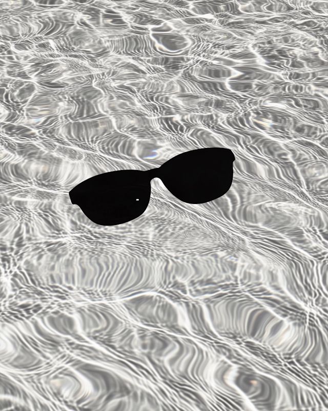 Sunglasses on Water