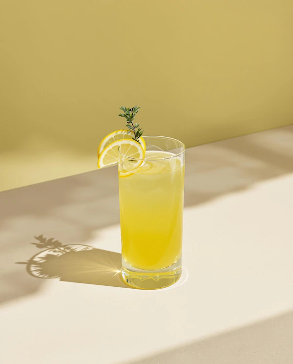 Refreshing Lemonade Glass