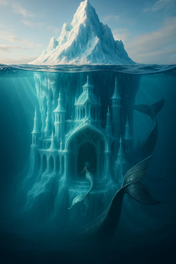 Underwater Ice Castle