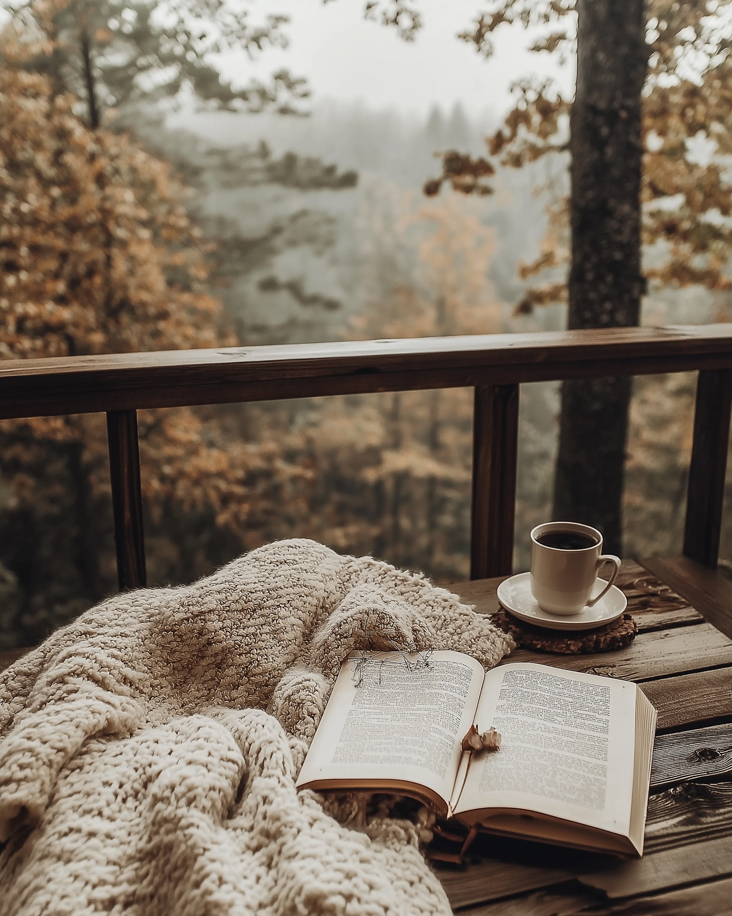 Cozy Autumn Deck