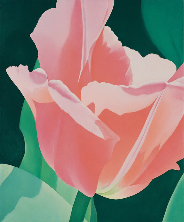 Artistic Pink Flower