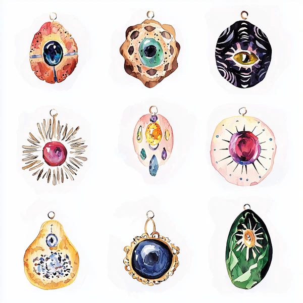 Mystical Pendants Art