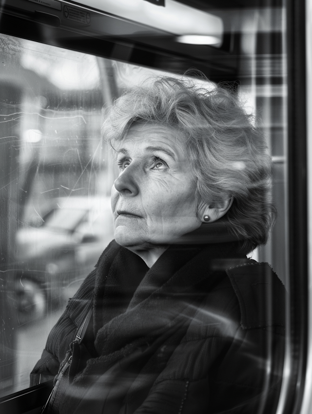 Thoughtful Woman Portrait