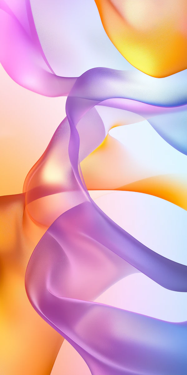 Vibrant Abstract Ribbons