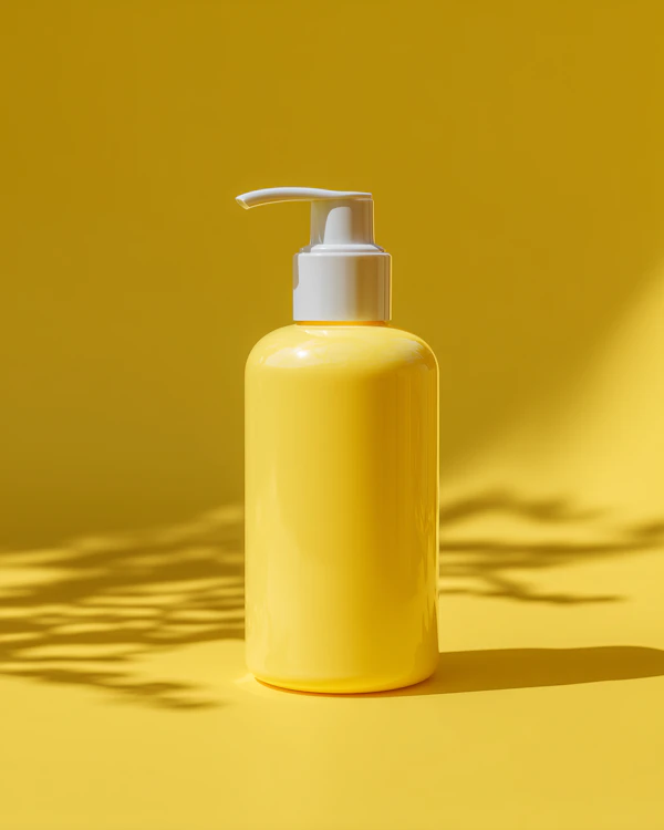 Yellow Pump Bottle