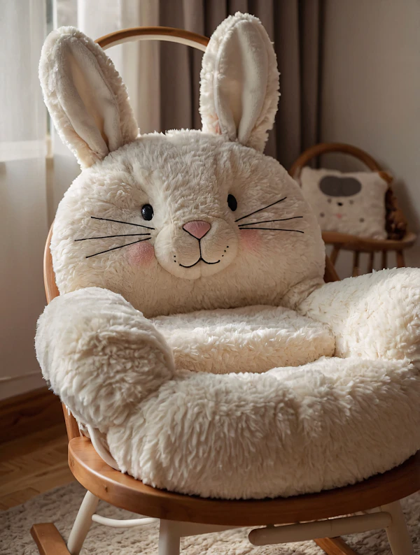 Bunny Chair in Cozy Room
