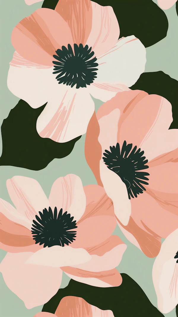 Vibrant Floral Artwork