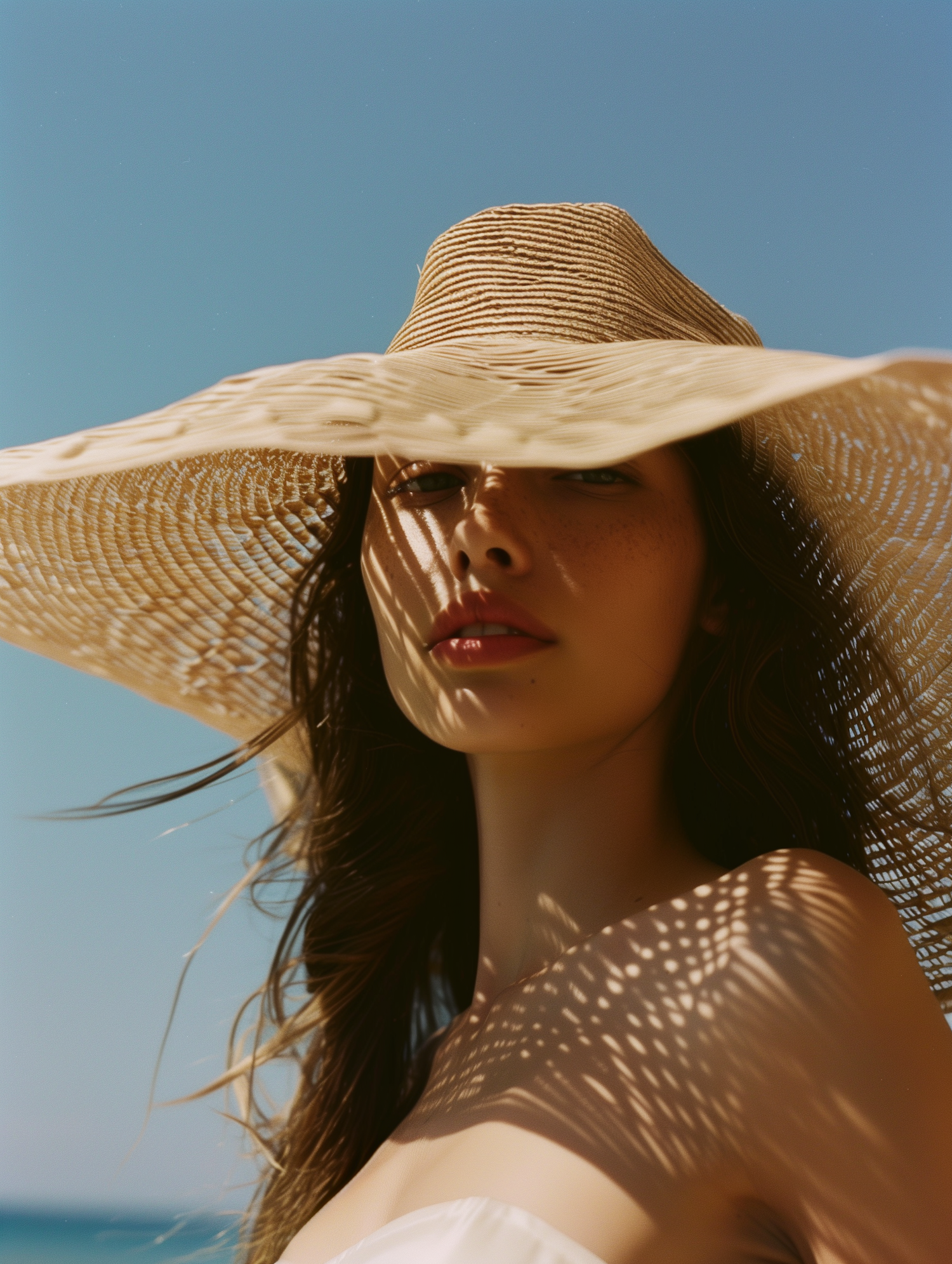 Woman in Sun Hat