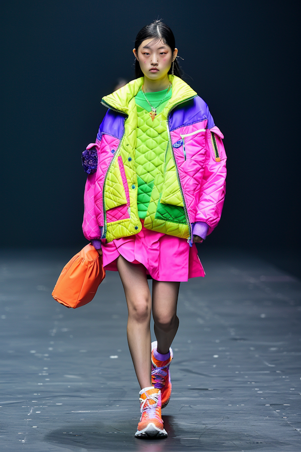 Vibrant Runway Fashion