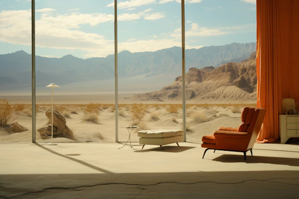 Desert Oasis of Modern Solitude
