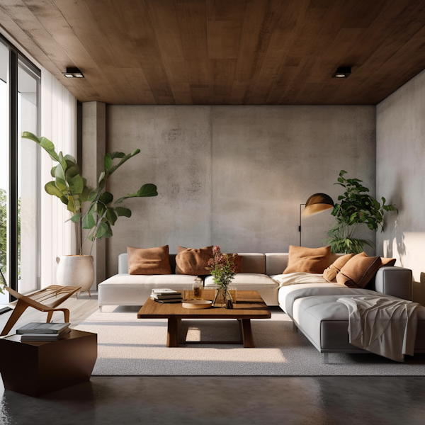 Modern Minimalist Living Room