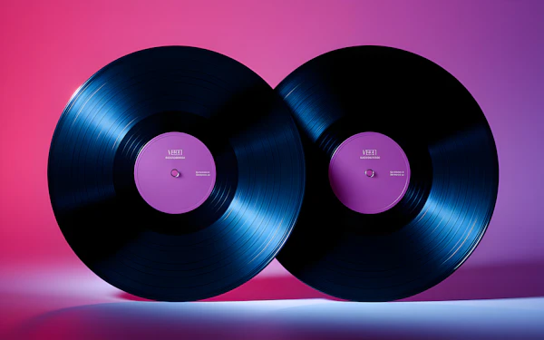 Vinyl Records Art