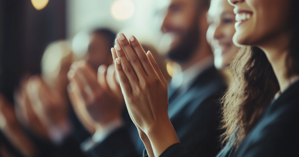 Applauding Hands at Event