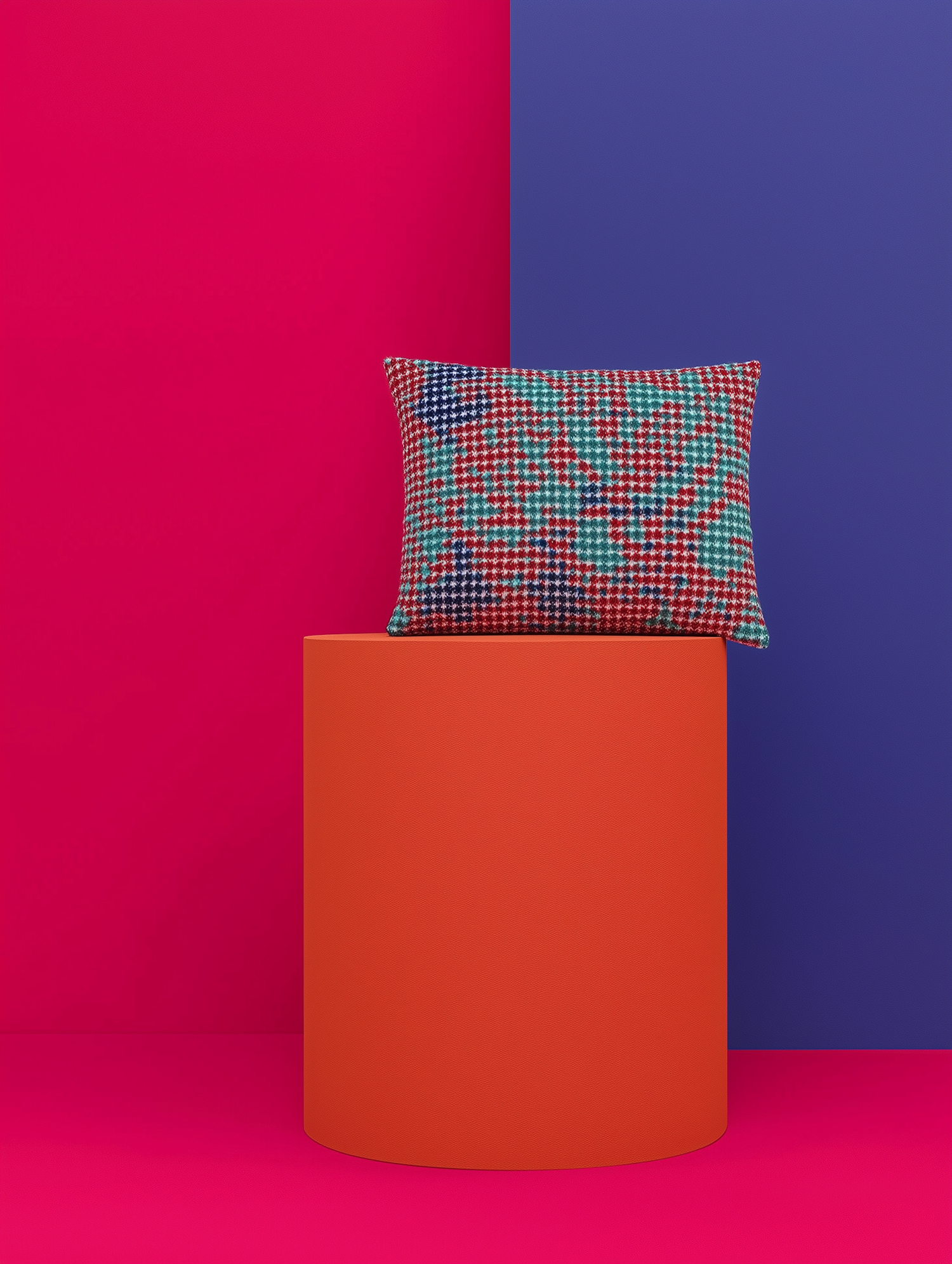 Vibrant Geometric Composition