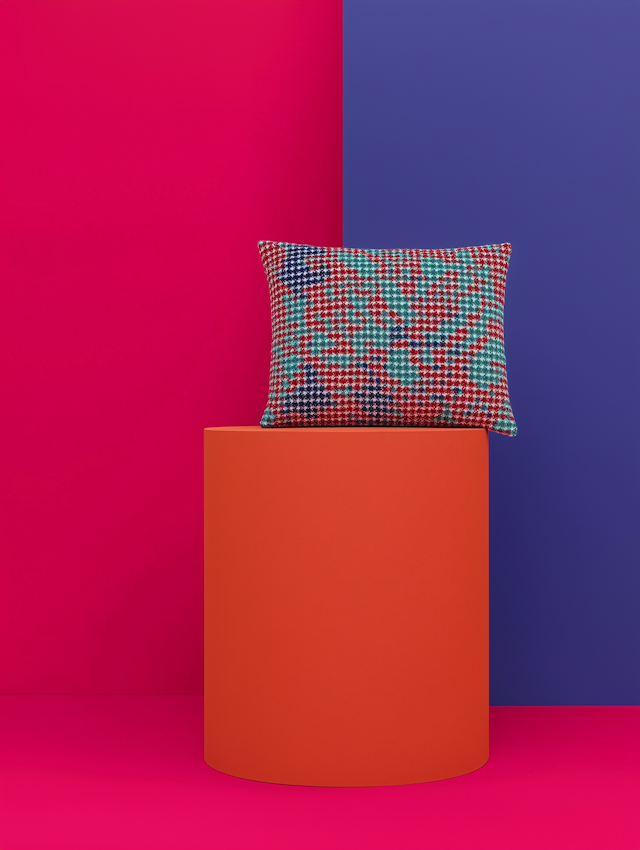 Vibrant Geometric Composition