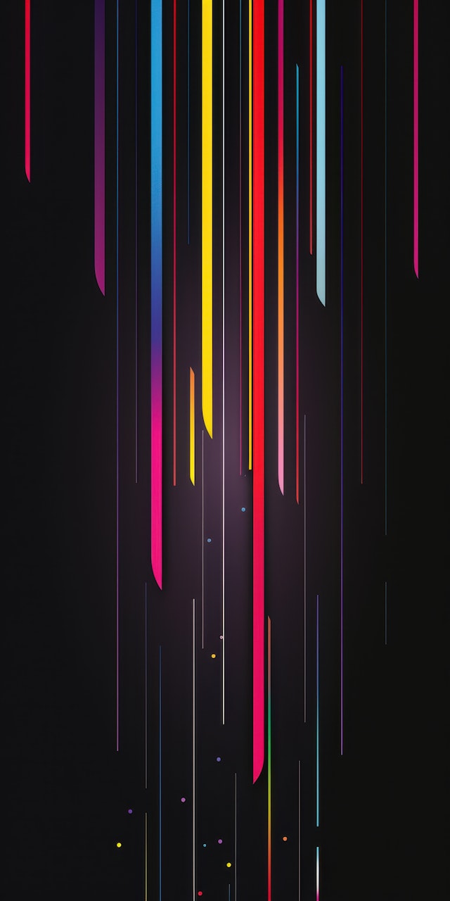 Vibrant Abstract Lines