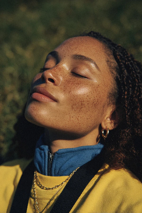 Sunlit Serenity Portrait