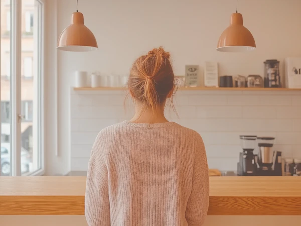 Cozy Café Moment