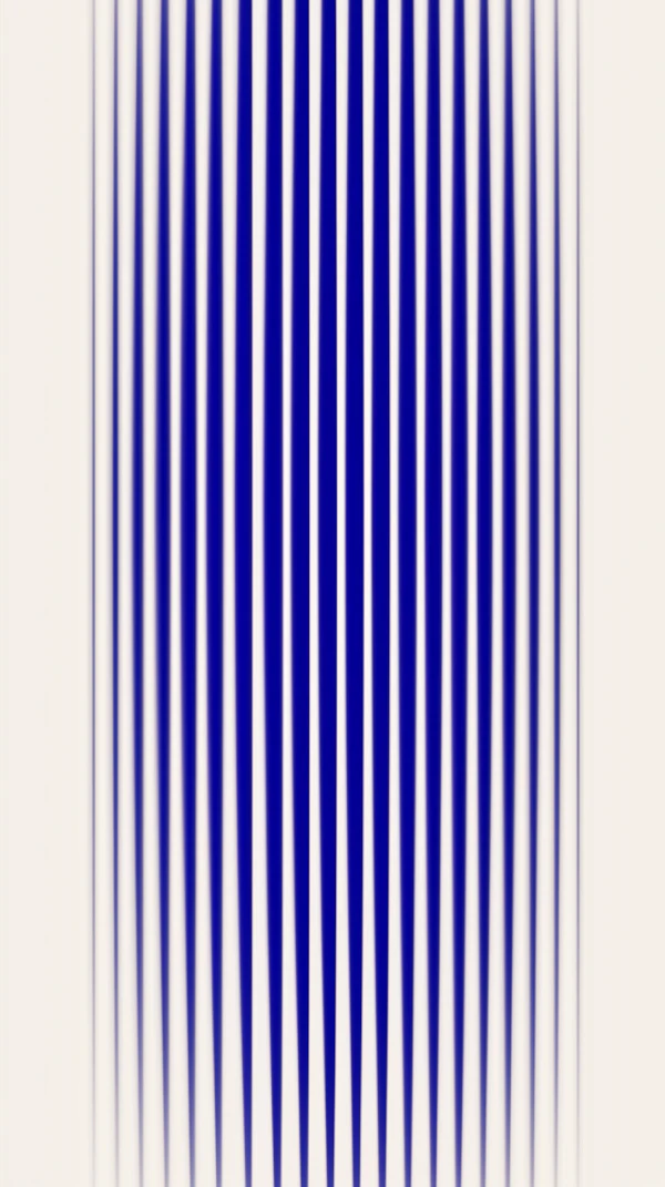 Blue and White Striped Pattern