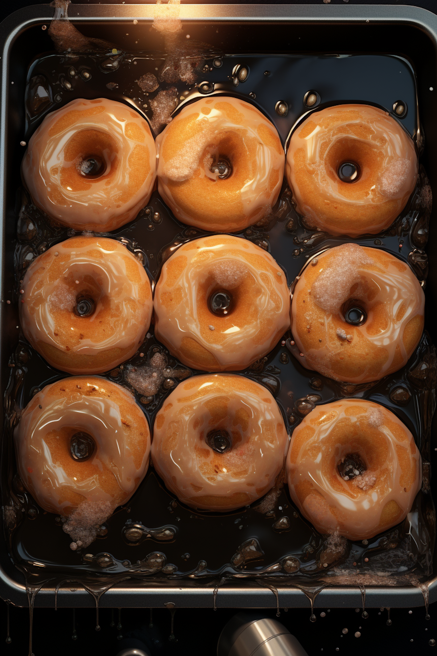 Glazed Donuts Elegance