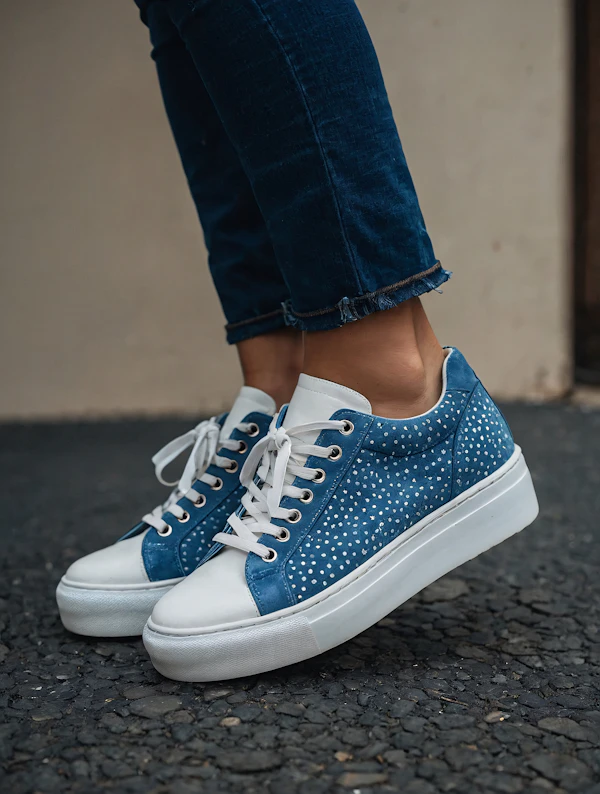 Stylish Sneakers Close-Up