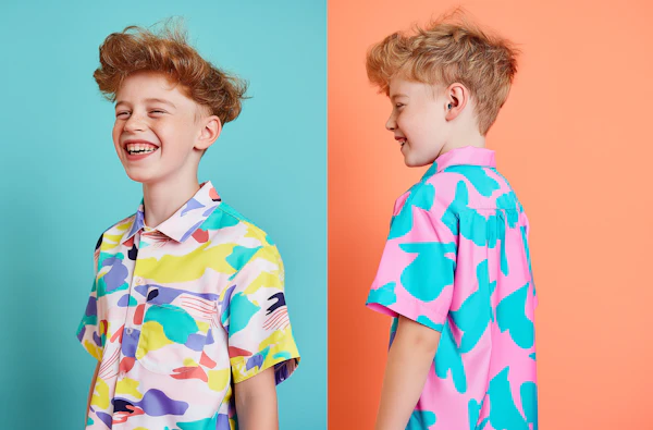 Playful Boy Portrait