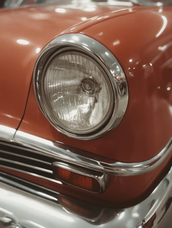 Vintage Car Headlight