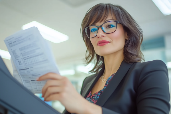 Professional Woman in Office