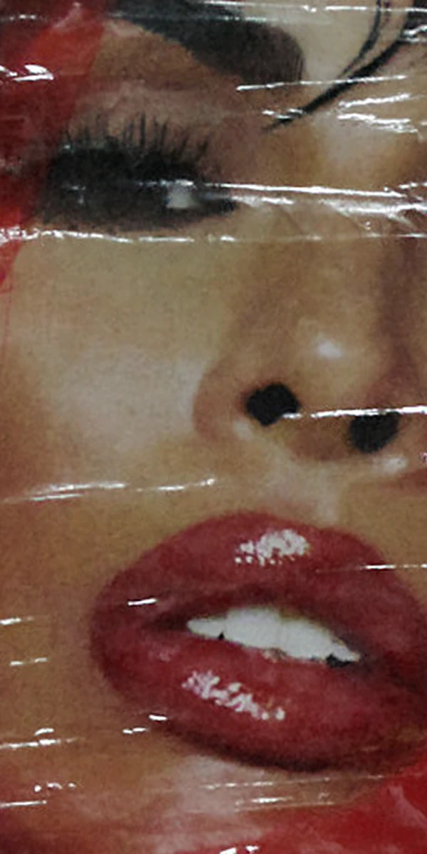 Glossy Lips Close-Up