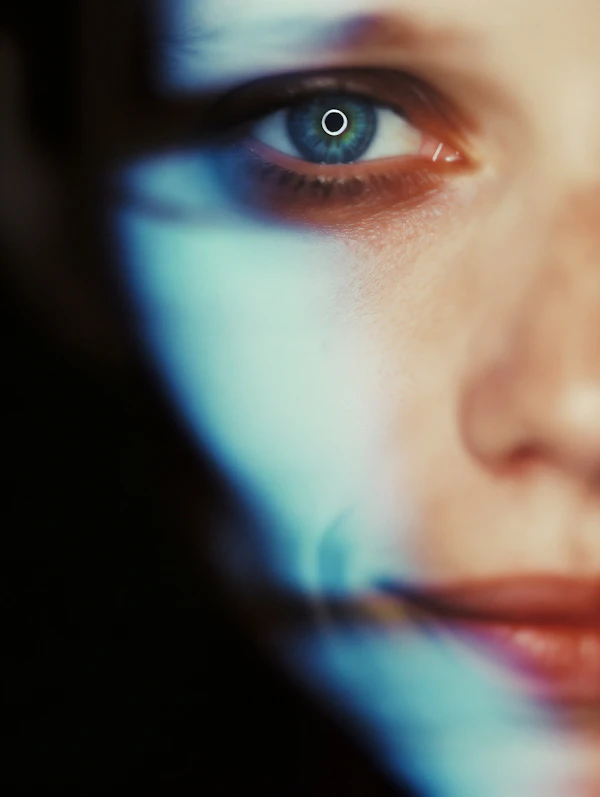 Close-Up Blue Eye