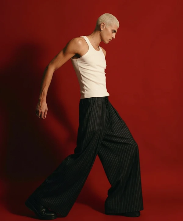 Dynamic Fashion Portrait