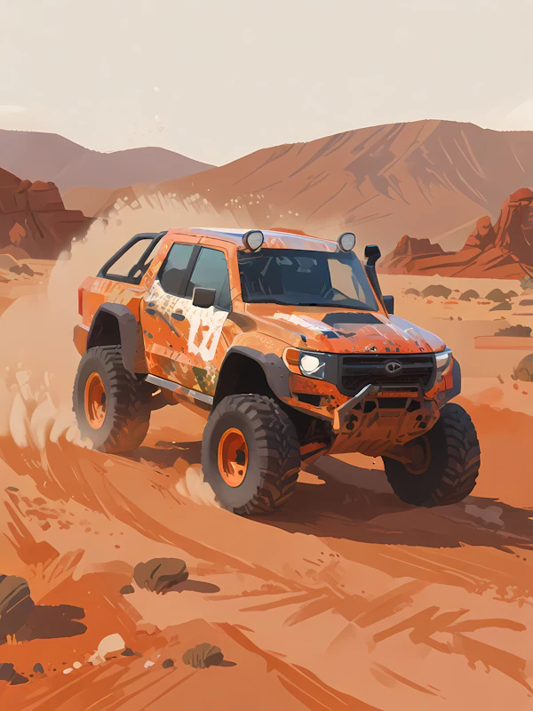 Rugged Off-Road Vehicle