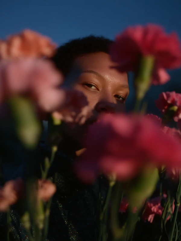Flower Portrait Glow