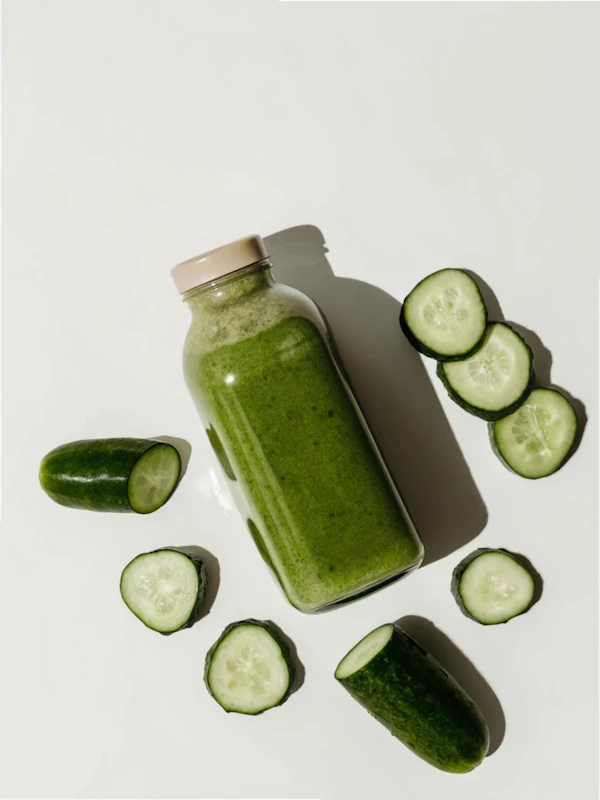 Green Smoothie Bottle