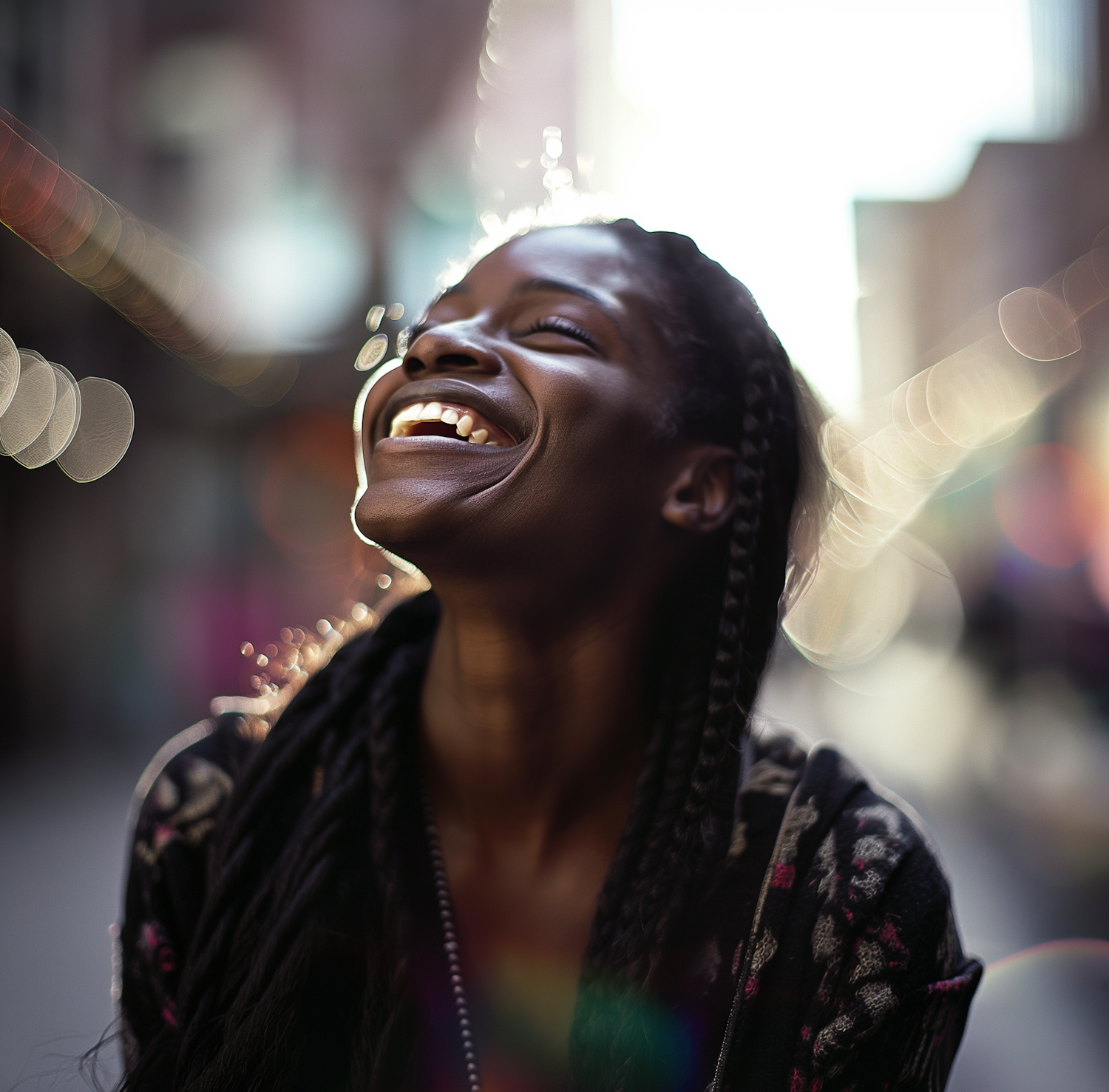 Ebullient Joy in Golden Hour