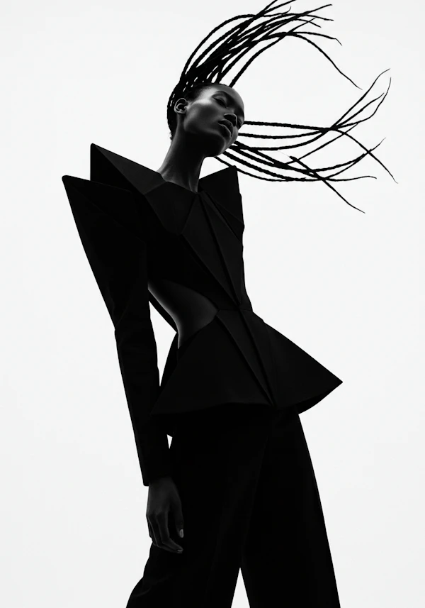 Futuristic Fashion Portrait