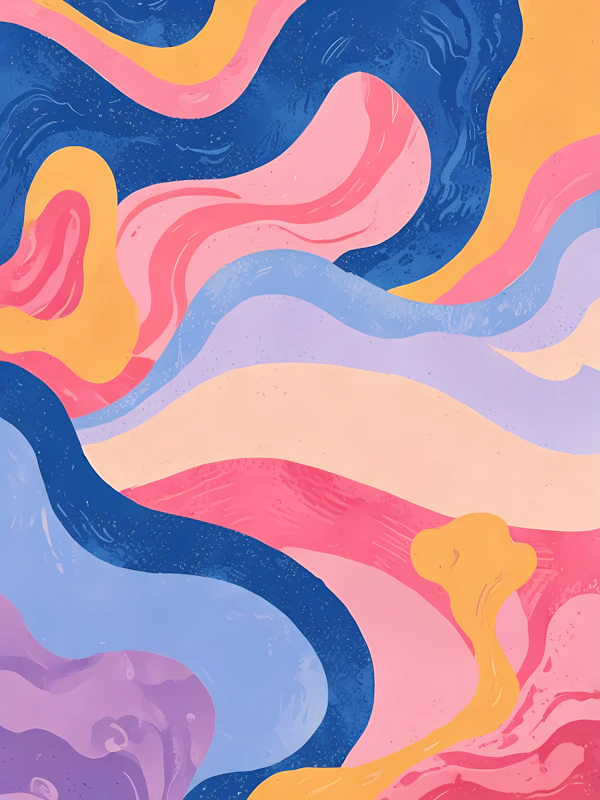 Vibrant Abstract Composition