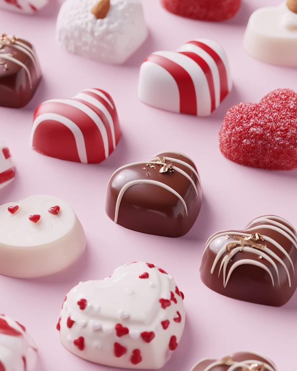 Heart-Shaped Chocolates