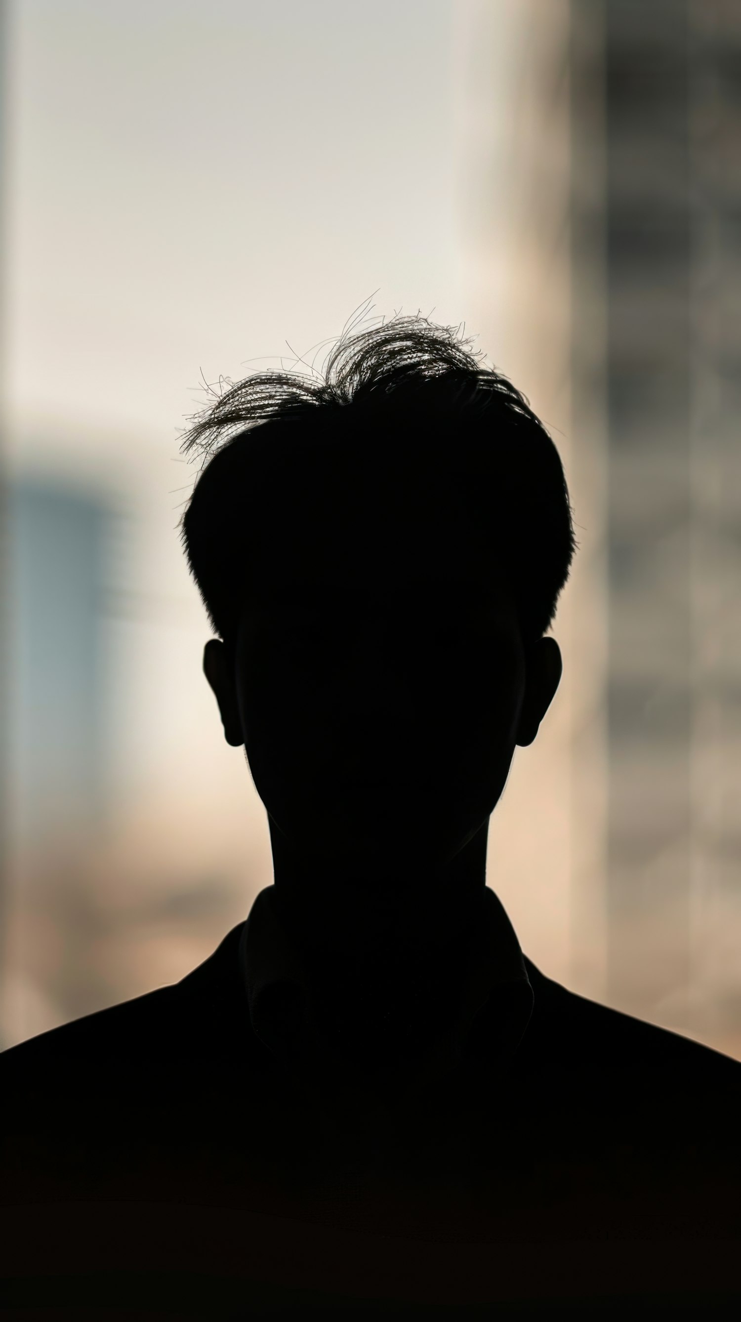 Silhouette of a Human Subject