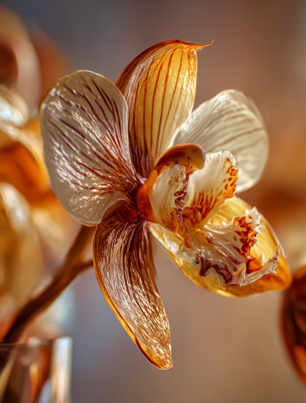 Vibrant Orchid Close-Up