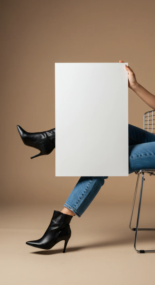 Mysterious Fashion Pose