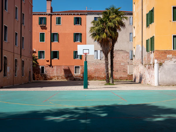 Colorful Urban Court