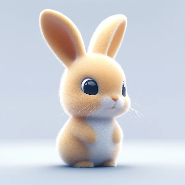 Adorable Bunny Illustration