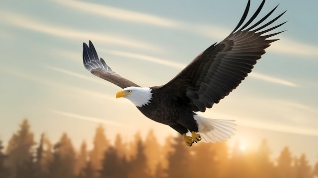 Majestic Bald Eagle