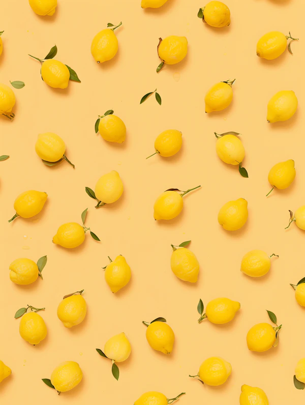 Lemon Pattern Aesthetic