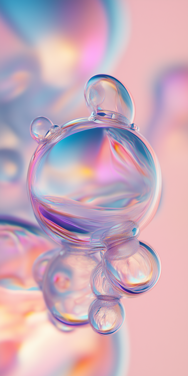 Ethereal Bubbles Art