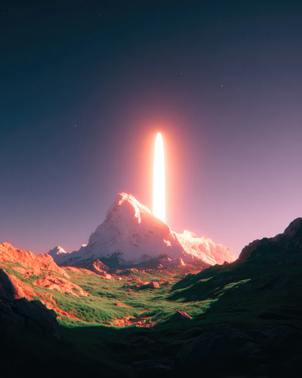 Mystical Mountain Glow