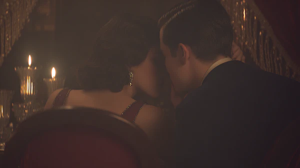 Romantic Candlelit Moment