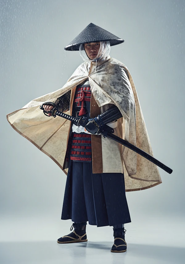 Samurai in Rain