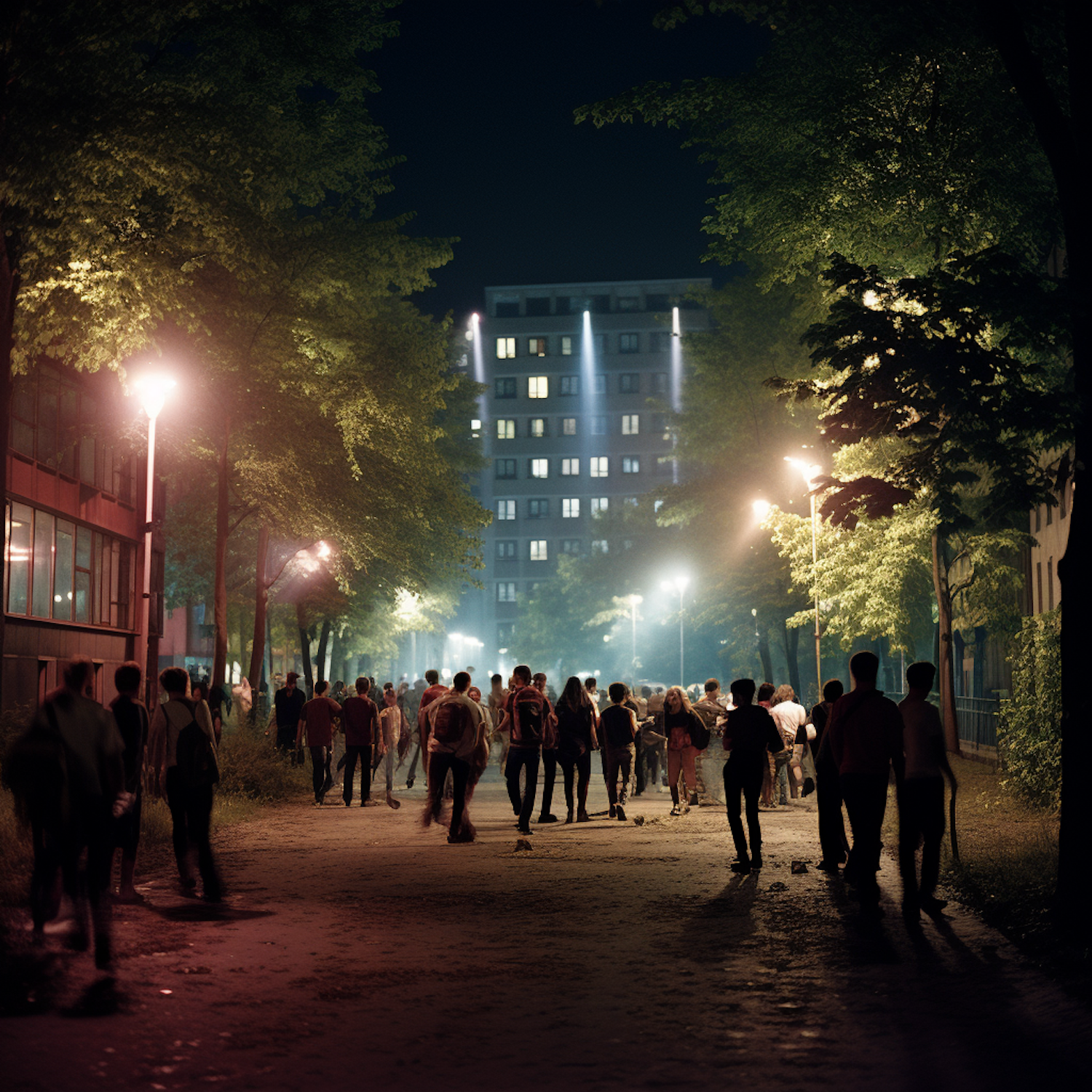 Twilight Promenade at Urban Park